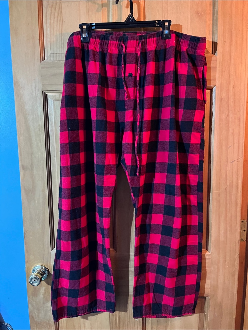 Women’s Red and Black Buffalo Plaid Pajama Pants